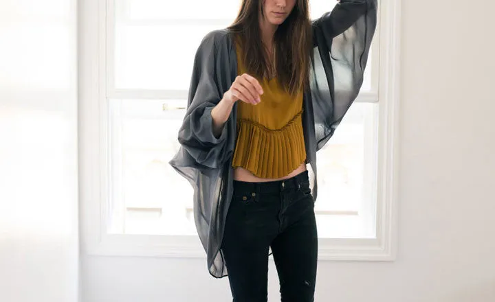 SILK KIMONO WRAP -- COPY