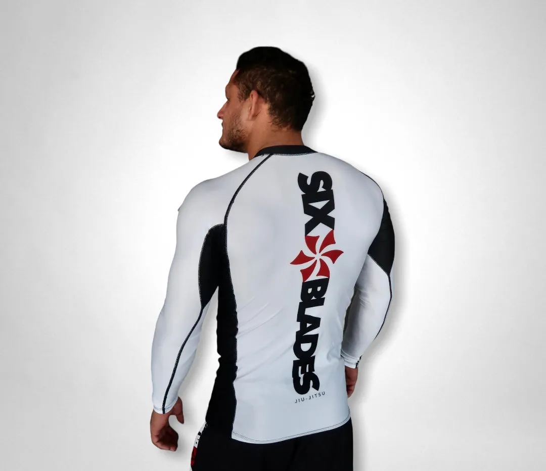Six Blades Official Rash Guard - Long Sleeve