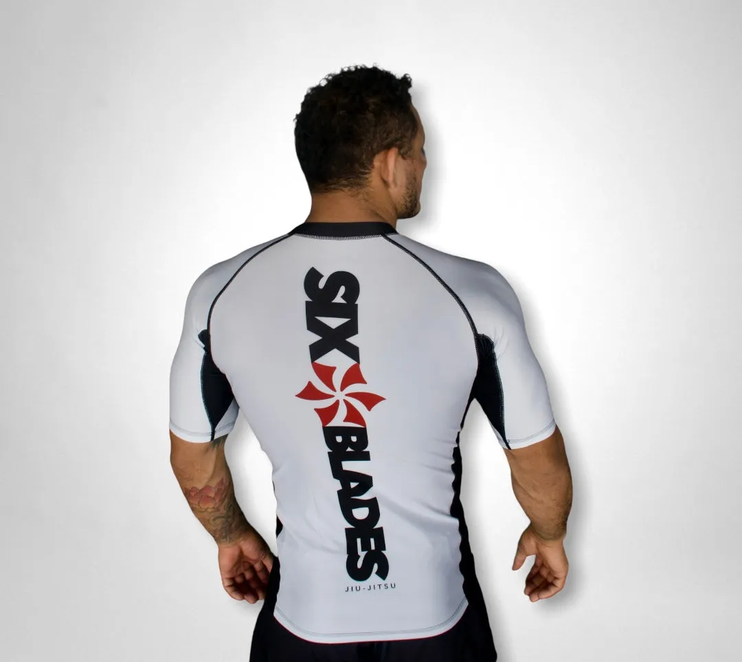 Six Blades Official Rash Guard - Short Sleeve