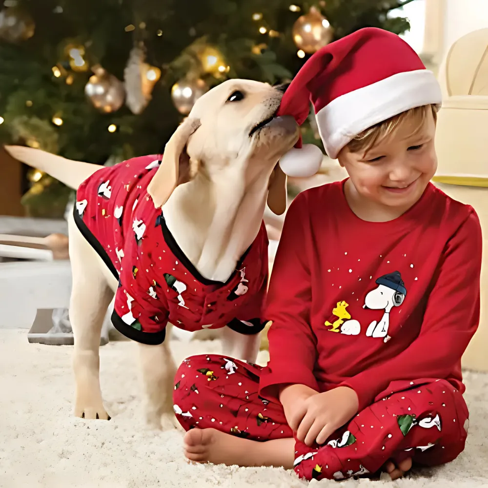 Snoopy Character Family Matching Pajama Set