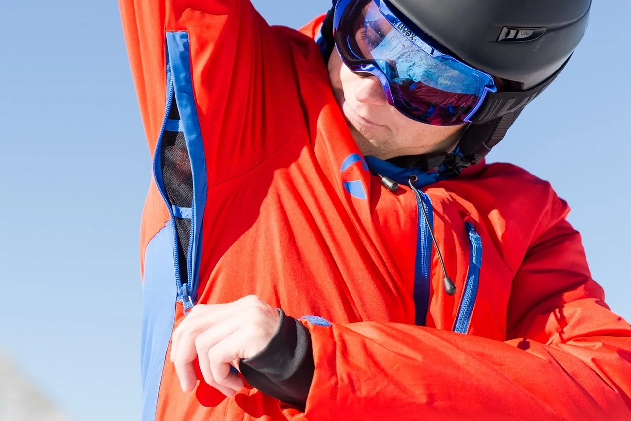Snowsuits First Track onesie skipak rood/blauw heren