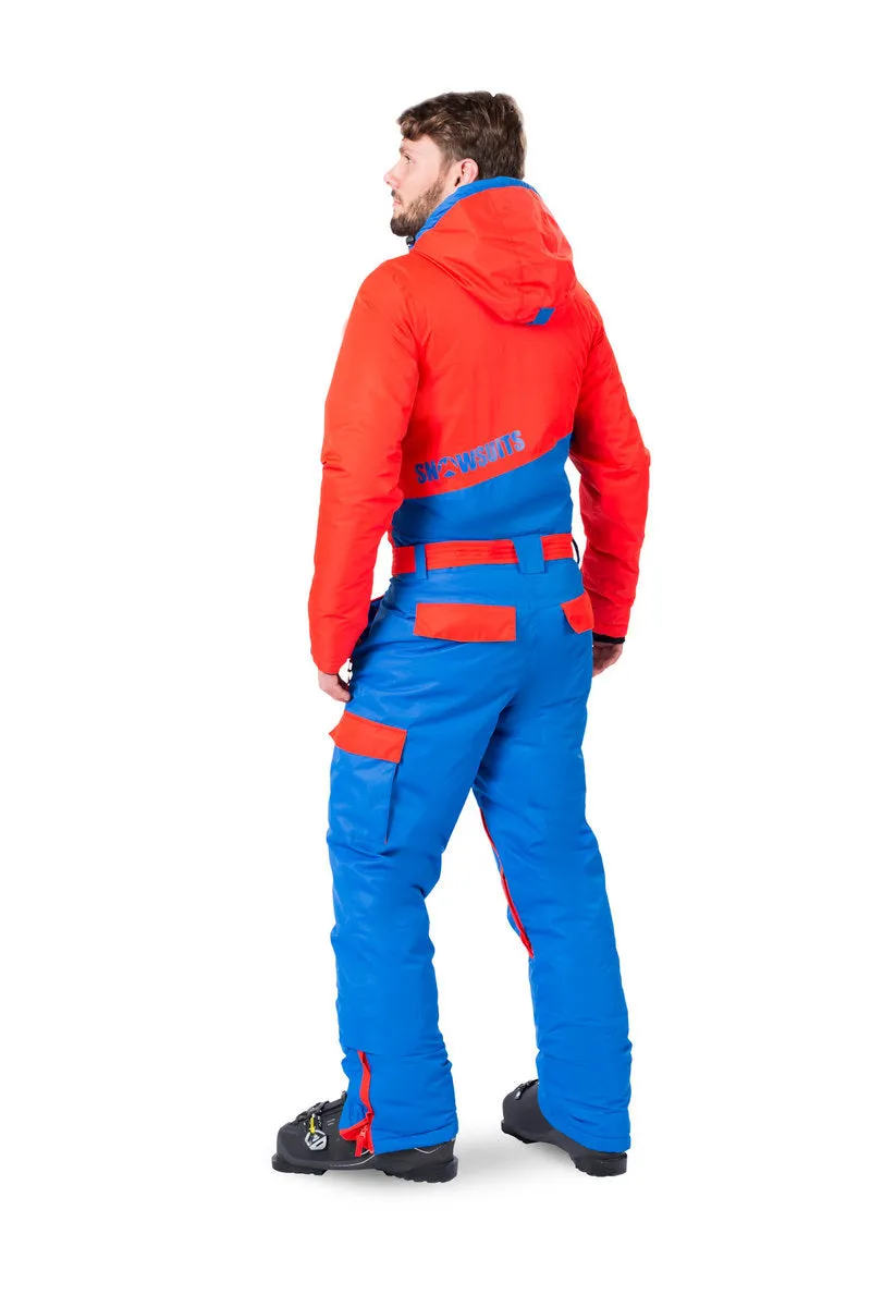 Snowsuits First Track onesie skipak rood/blauw heren