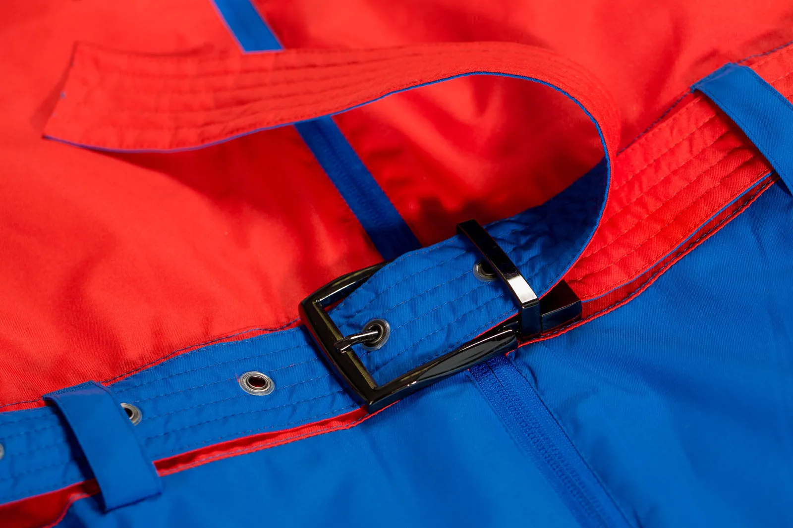 Snowsuits First Track onesie skipak rood/blauw heren