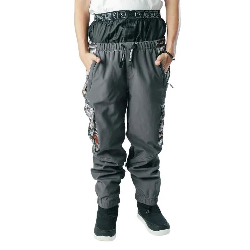 SOFTSHELL JOGGERS - FOREST CAMO