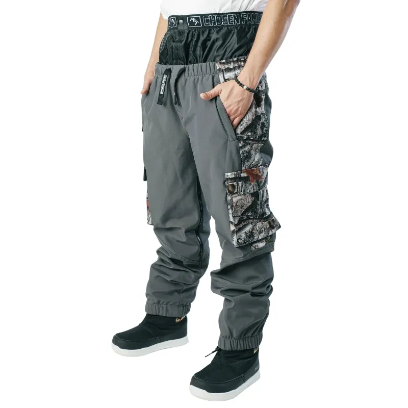 SOFTSHELL JOGGERS - FOREST CAMO