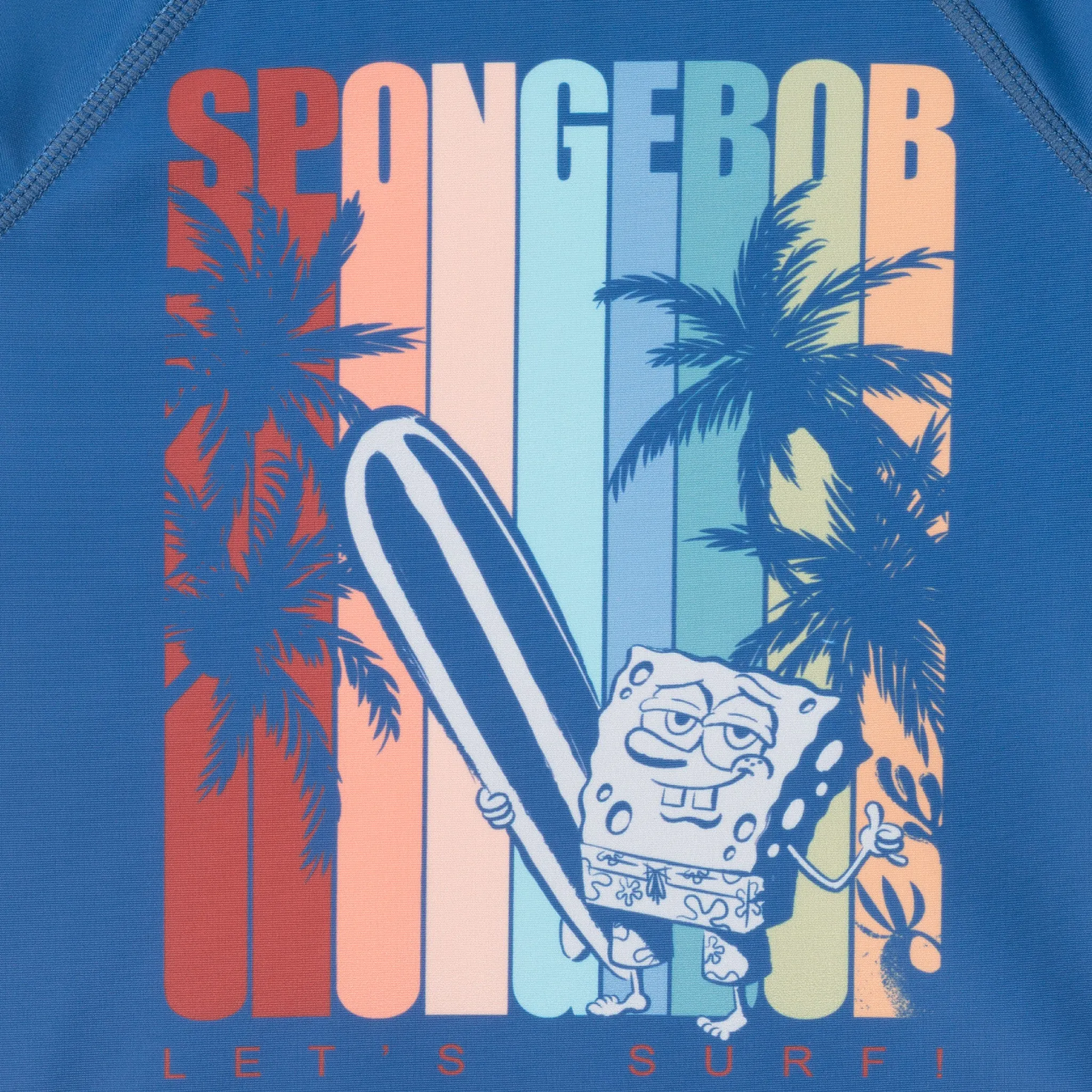 SpongeBob SquarePants™ x Andy & Evan® | Infant (9-24M) Chill Surf Rash Guard Set