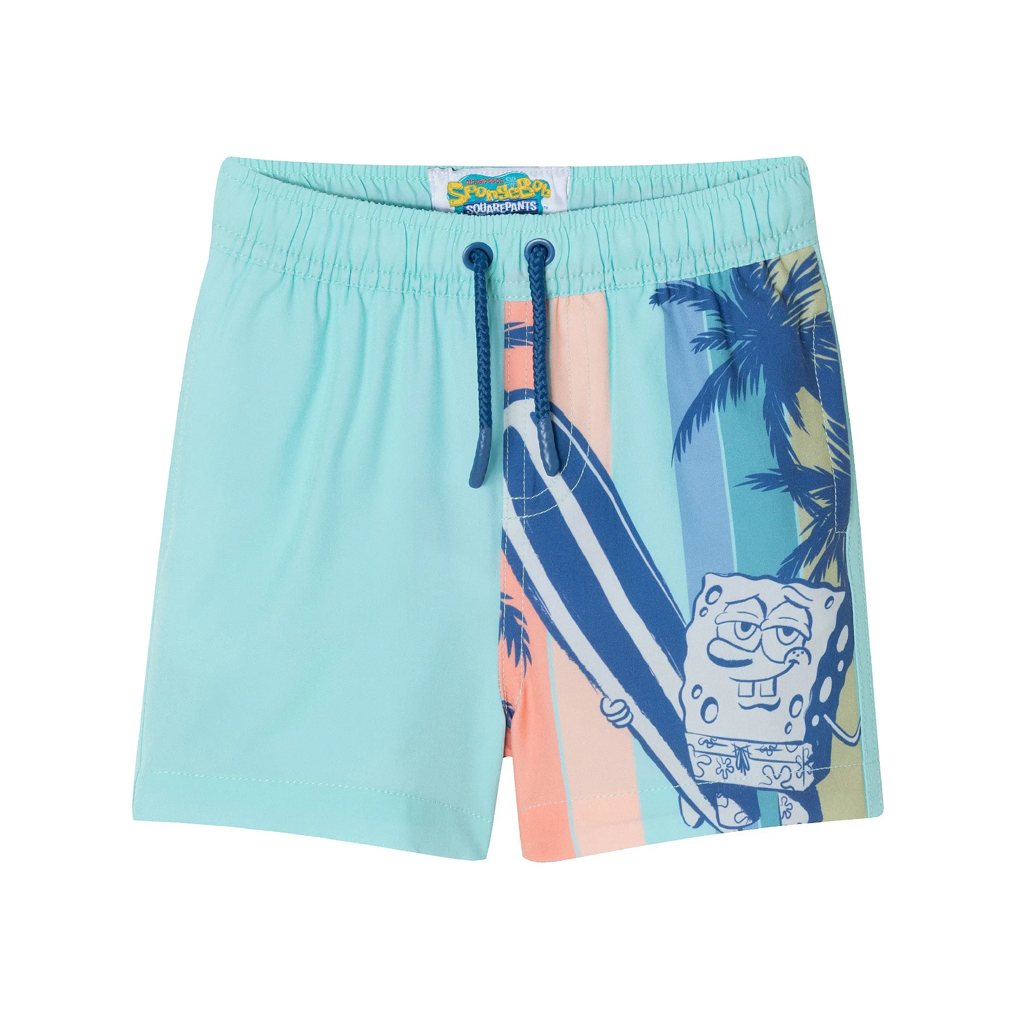 SpongeBob SquarePants™ x Andy & Evan® | Infant (9-24M) Chill Surf Rash Guard Set