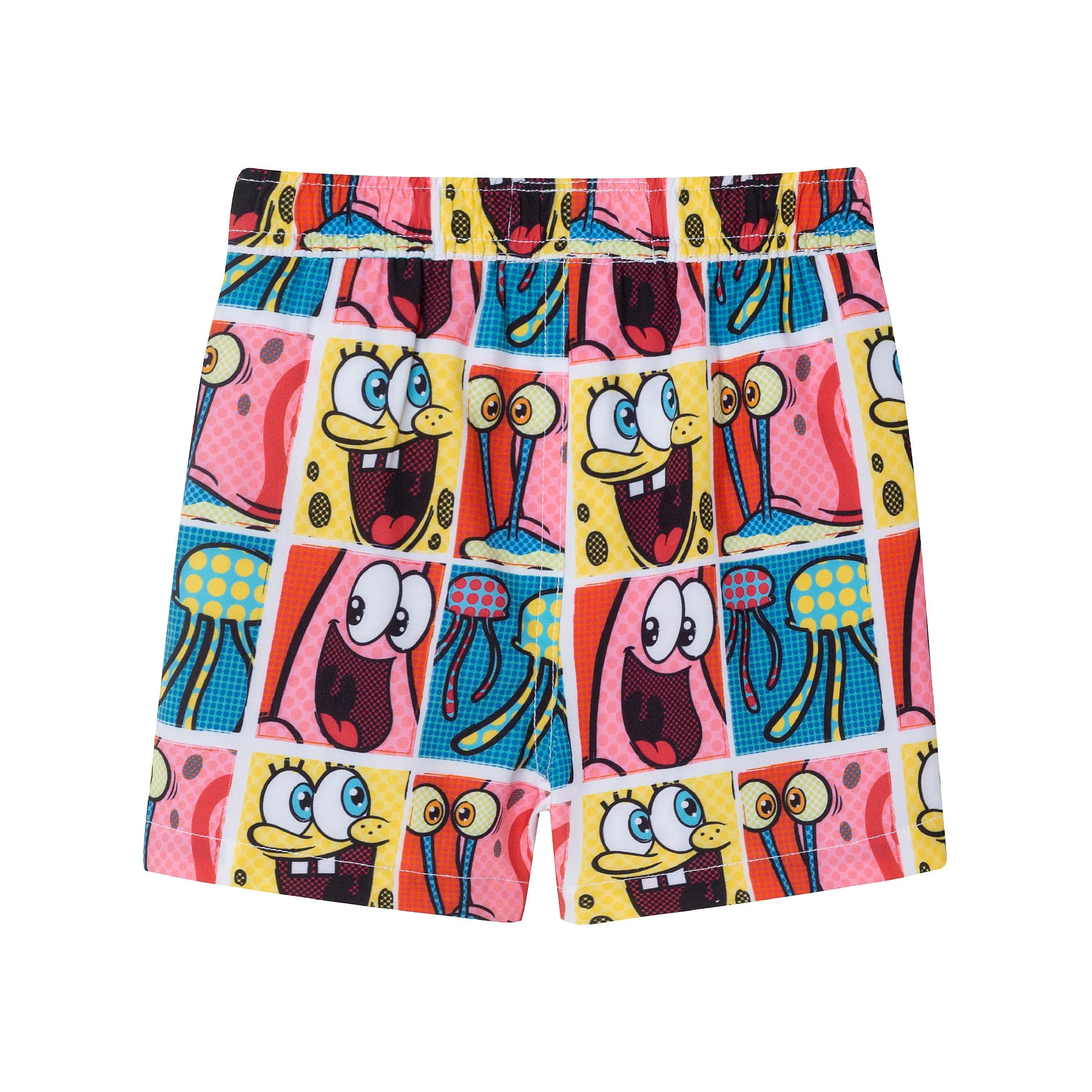 SpongeBob SquarePants™ x Andy & Evan® | Infant (9-24M) Pop Art Rash Guard Set