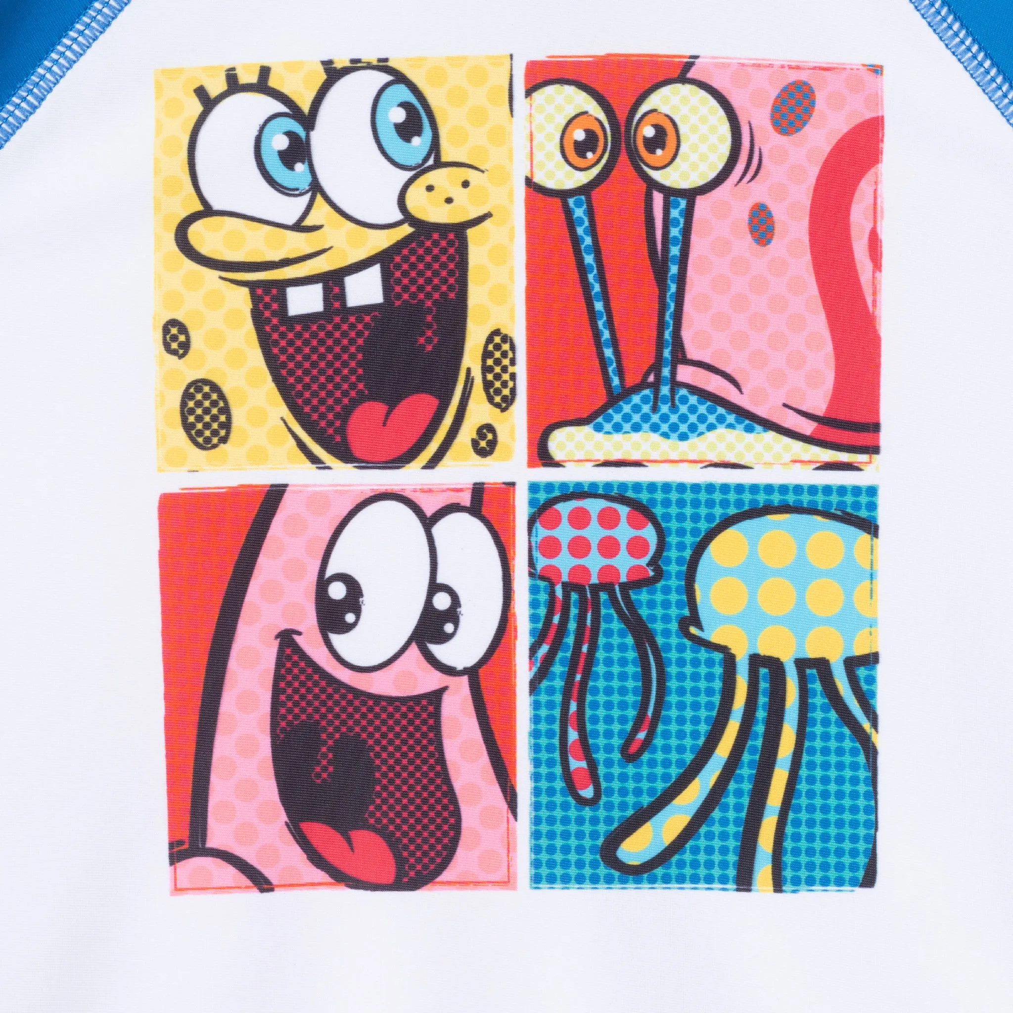 SpongeBob SquarePants™ x Andy & Evan® | Infant (9-24M) Pop Art Rash Guard Set