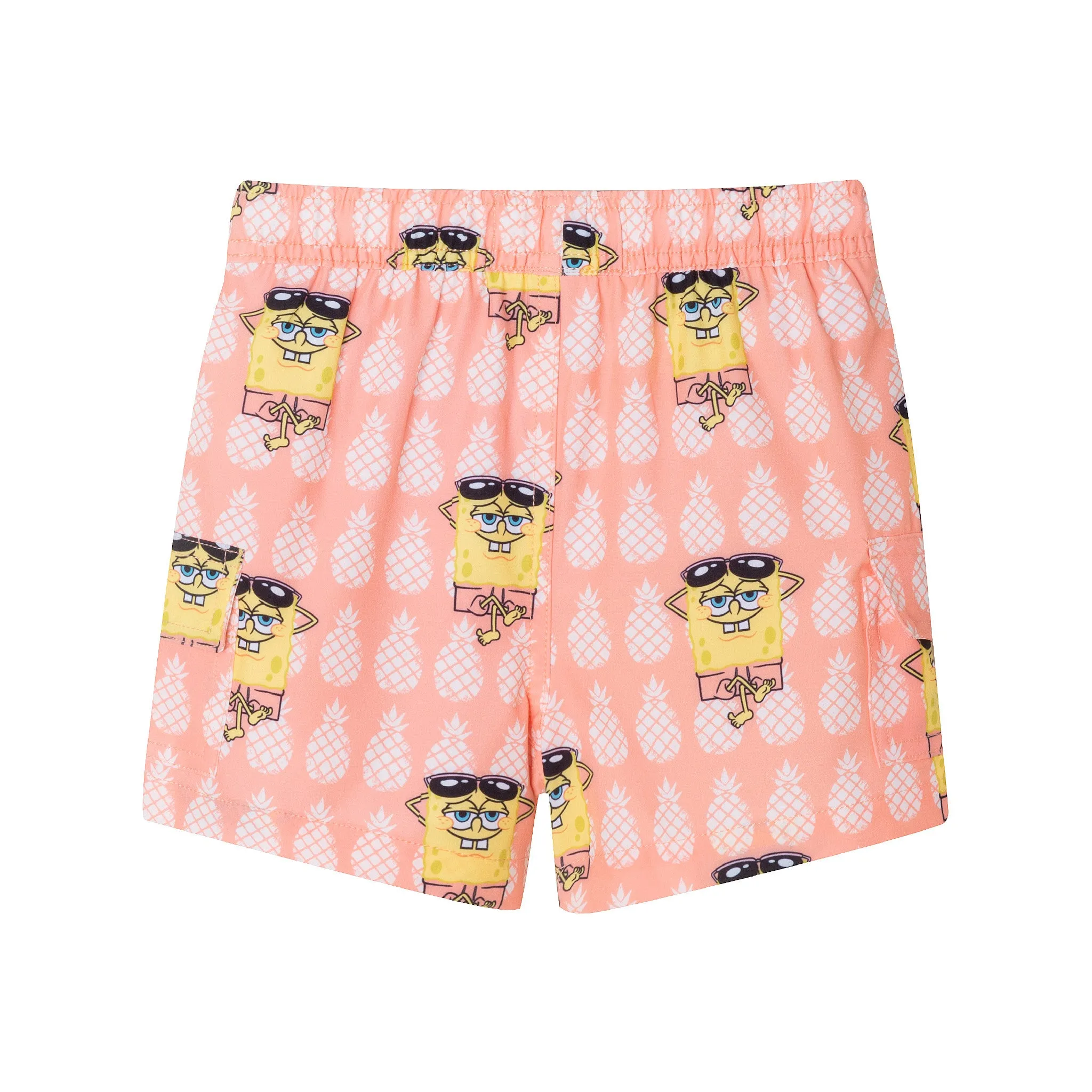 SpongeBob SquarePants™ x Andy & Evan® | Kids (2-7) Pineapple Buddies Rash Guard Set