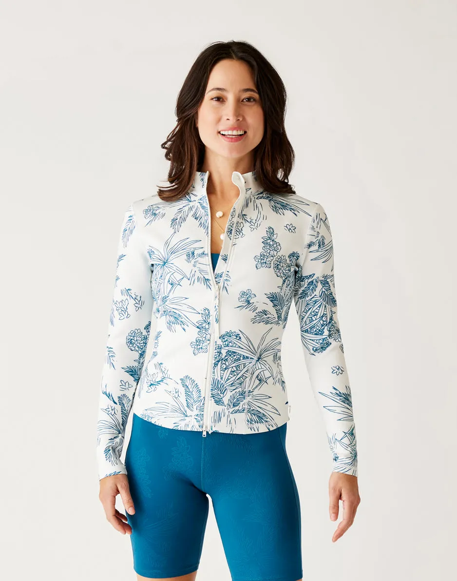 Stella Zip-Up Jacket: Cloud Scenic