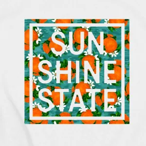 SUN SHINE STATE ORANGES MUSCLE TANK - WHITE