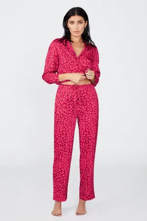 THE SATIN PJS | LEOPARD005