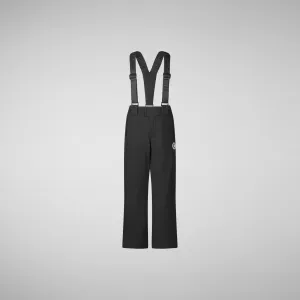Unisex kids' pant Cycas in black