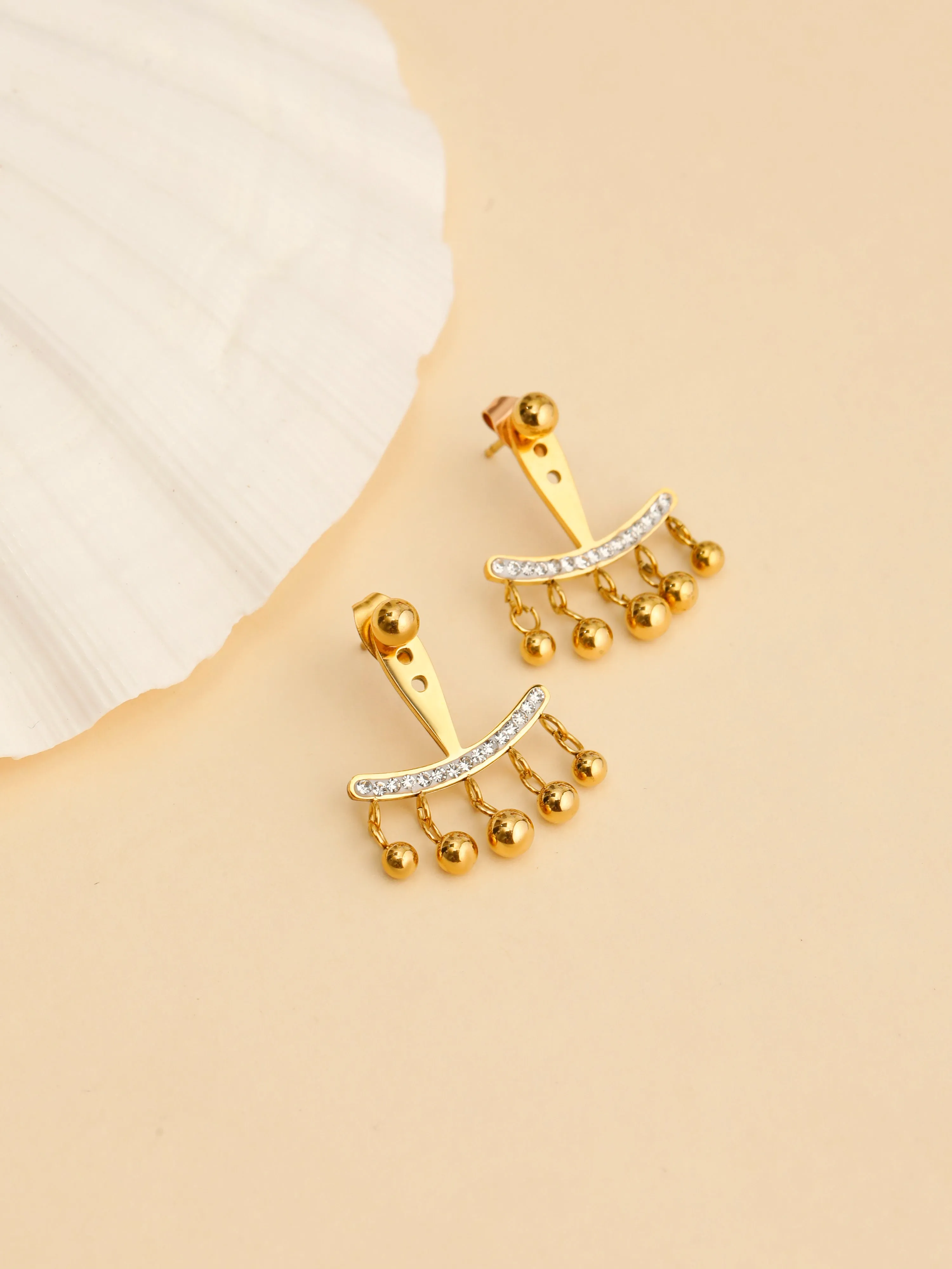 Urban Jhumka Gold Earrings