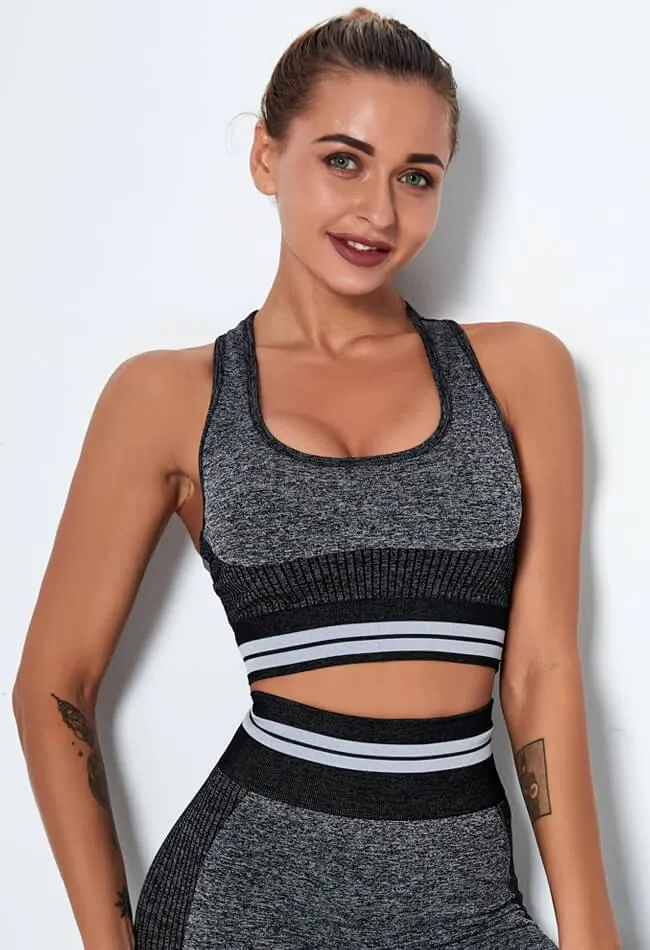 Vibrant Seamless Sports Bra