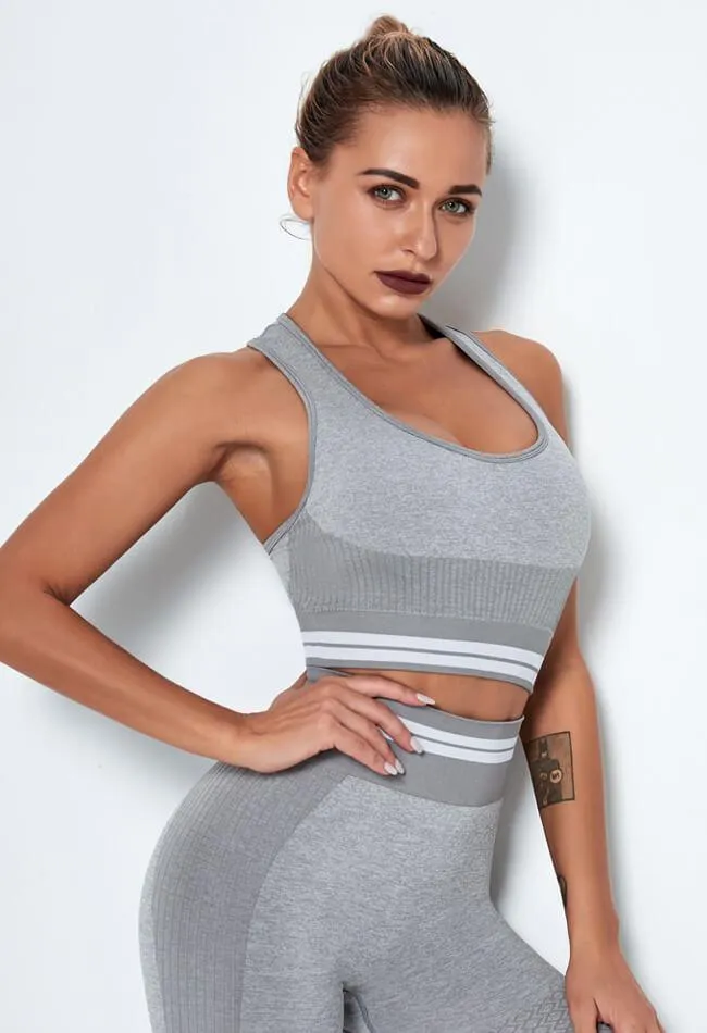 Vibrant Seamless Sports Bra