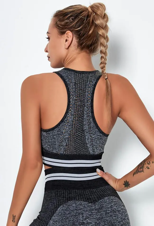 Vibrant Seamless Sports Bra