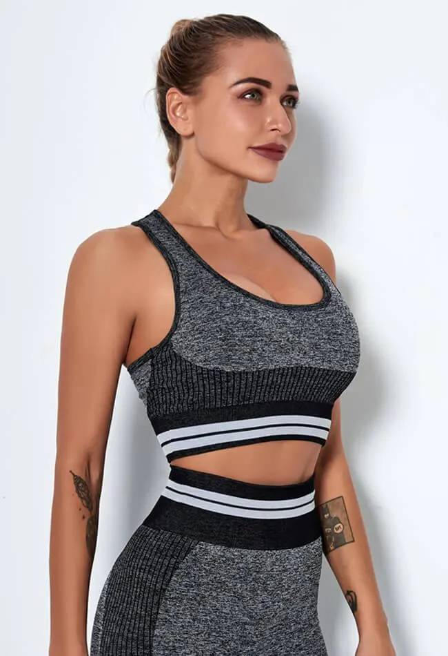 Vibrant Seamless Sports Bra
