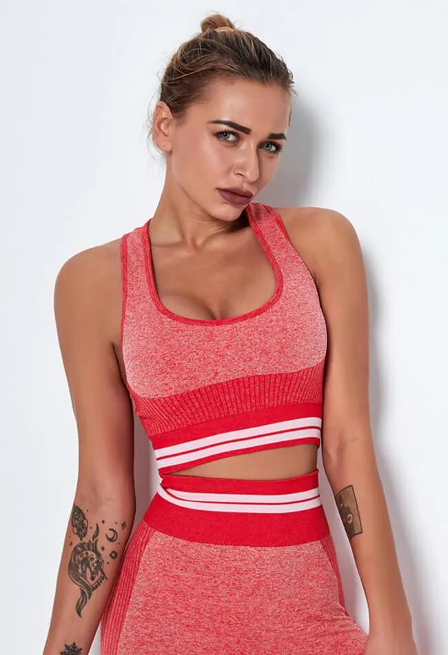 Vibrant Seamless Sports Bra