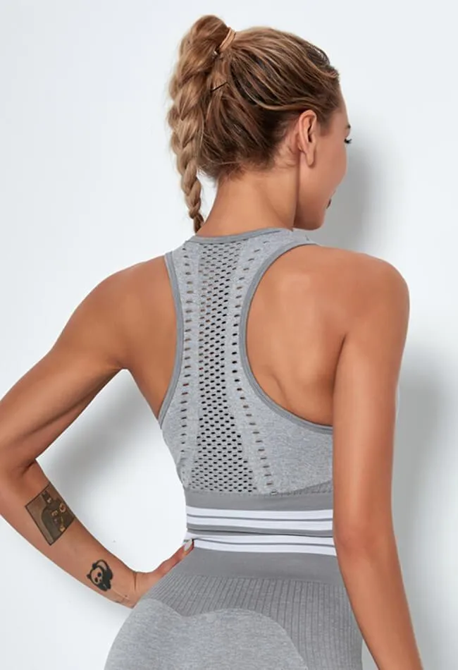 Vibrant Seamless Sports Bra