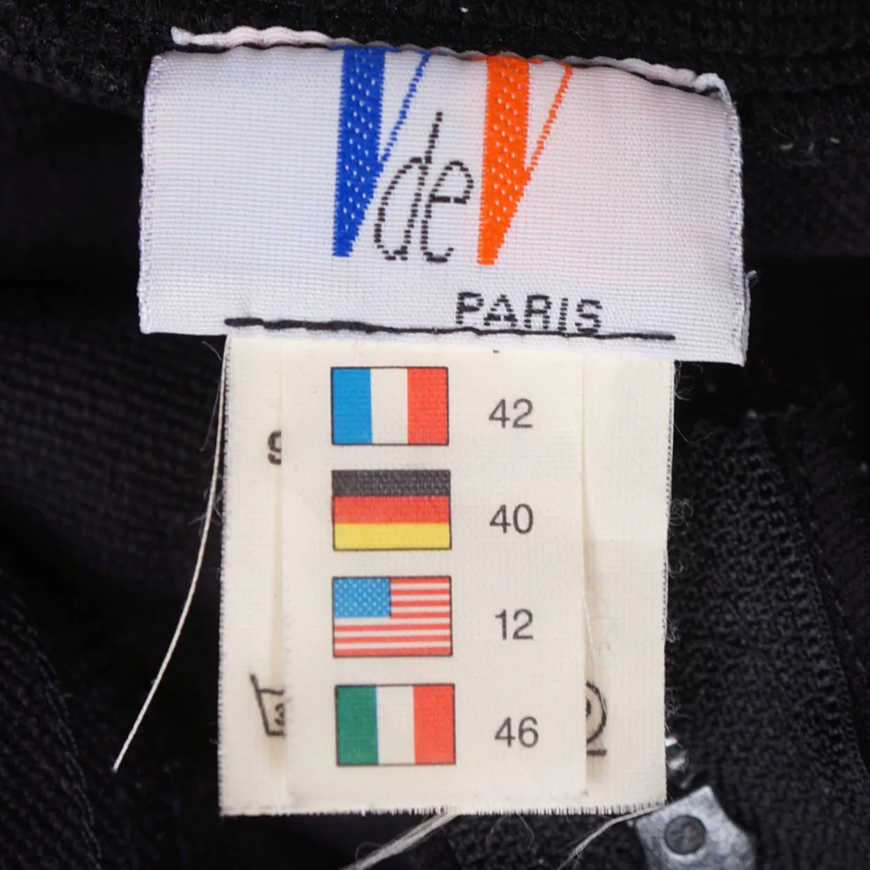 Vintage 1970s V de V Paris Ski Pants French Sportswear Made in France