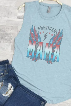 Vintage American Mama Women's Festival Muscle Tank