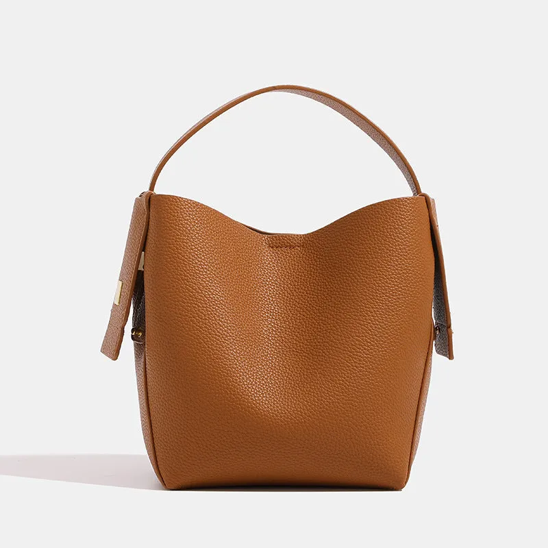Vintage Commuter Crossbody Bag – Small Leather Shoulder Handbag