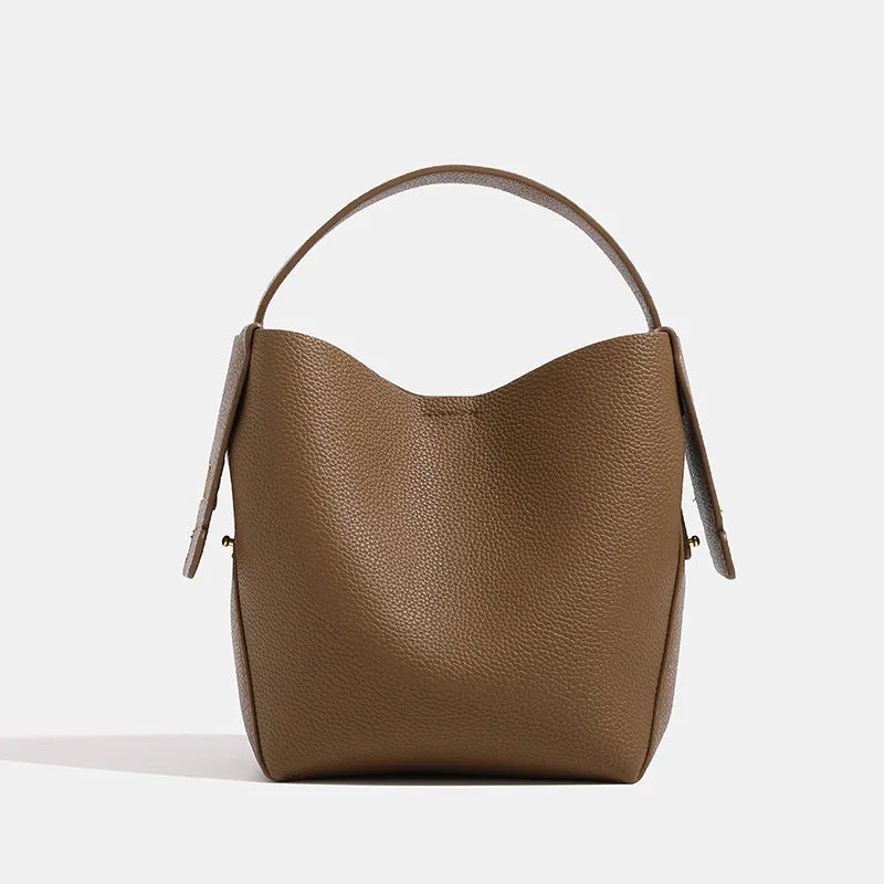 Vintage Commuter Crossbody Bag – Small Leather Shoulder Handbag