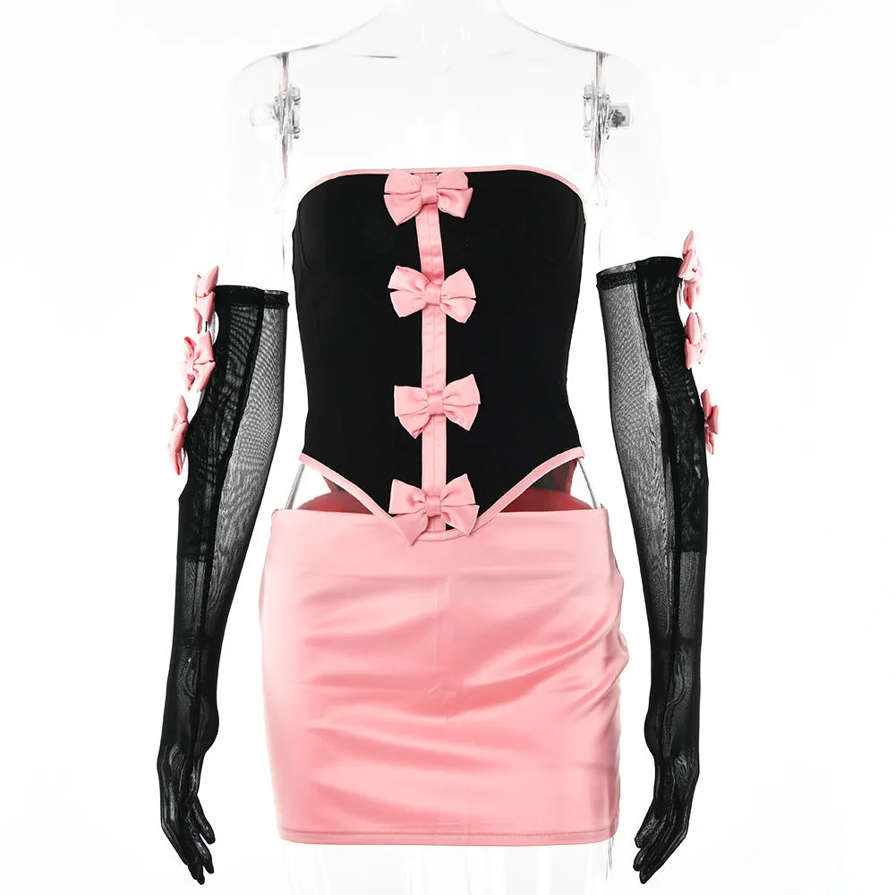 Wenkouban-Christmas Outfits New Year's Eve Dress Night Out Club Dresses cute winter outfits Ashley Corset Set