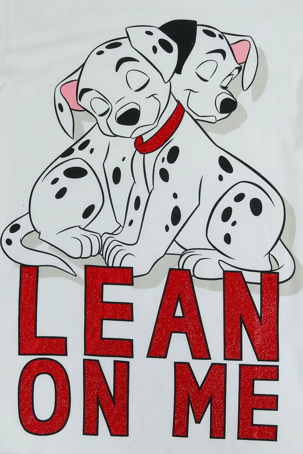 Women's 101 Dalmatians Lean On Me Disney Long Pyjamas