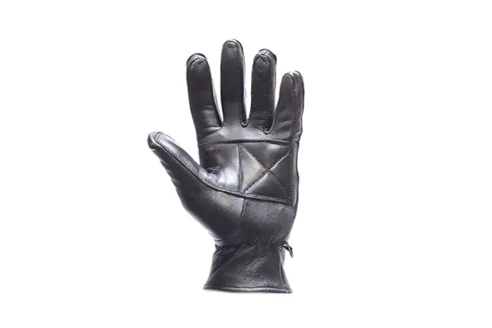 Womens Full Finger Gloves With Zipper