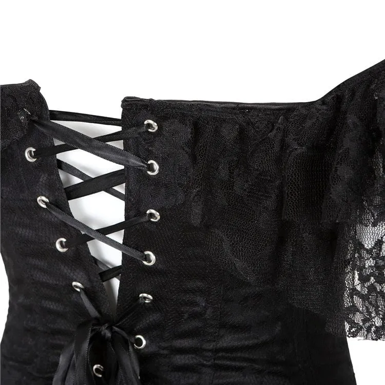 Women's Lace-up Buckles Fitted Corsets