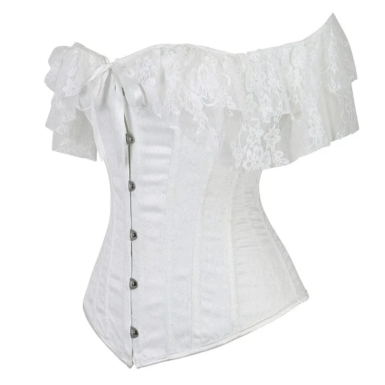 Women's Lace-up Buckles Fitted Corsets