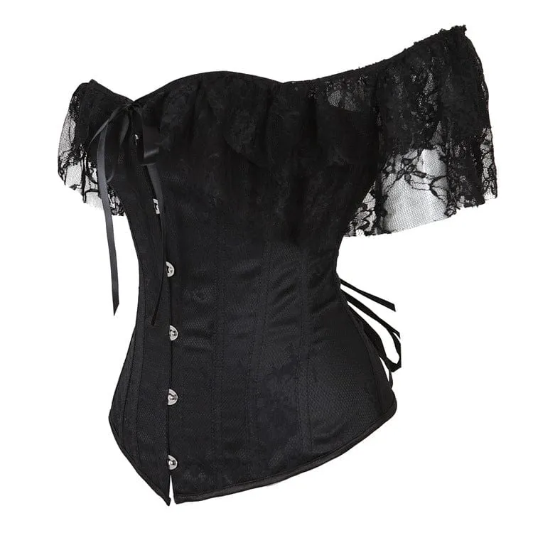 Women's Lace-up Buckles Fitted Corsets