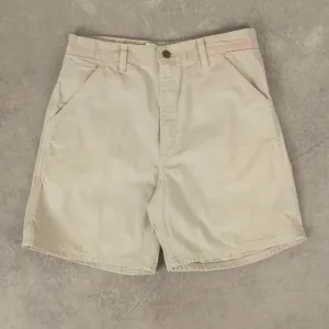 WOMEN'S VINTAGE CARHARTT SINGLE KNEE SHORTS - W30