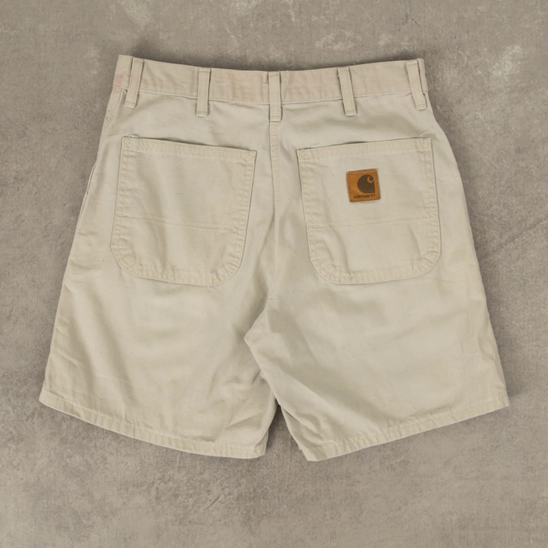 WOMEN'S VINTAGE CARHARTT SINGLE KNEE SHORTS - W30